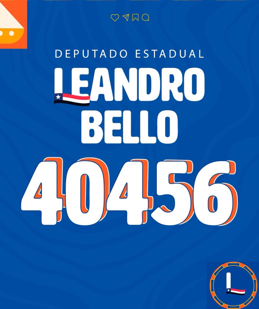 Arte de campanha com a frase Compromisso e Trabalho